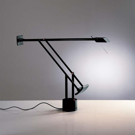 Artemide A0092 Tizio 8W LED Black Classic Table Light - Seginus Lighting