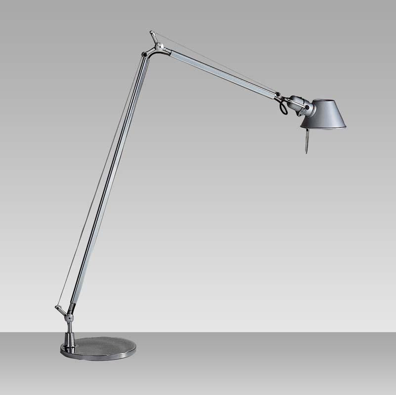 Artemide TLR0103 Tolomeo 10W LED Aluminum Reading Floor Light - Seginus Lighting