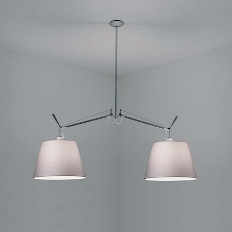 Artemide TOL10 Tolomeo 150W Double Shade Suspension Light - Seginus Lighting