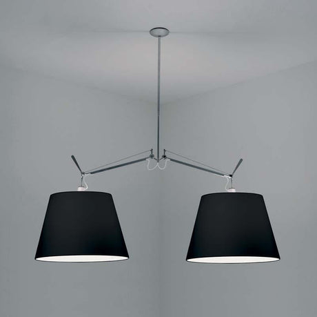 Artemide TOL10 Tolomeo 150W Double Shade Suspension Light - Seginus Lighting