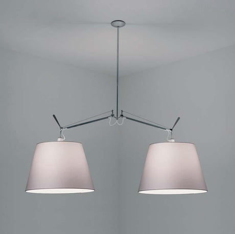 Artemide TOL10 Tolomeo 150W Double Shade Suspension Light - Seginus Lighting