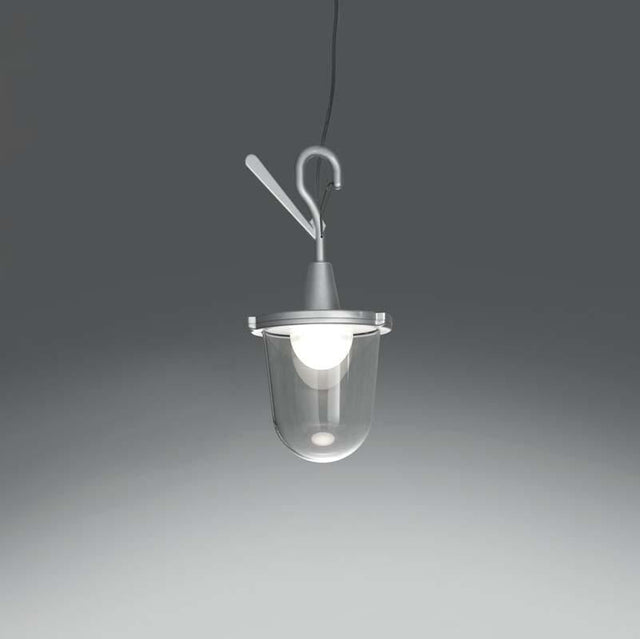 Artemide T078508 Tolomeo 23W Aluminum Outdoor Lantern Hook Dimmable LED Light - Seginus Lighting