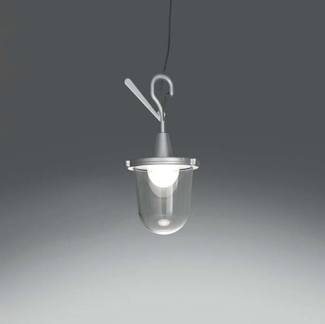 Artemide T078508 Tolomeo 23W Aluminum Outdoor Lantern Hook Dimmable LED Light - Seginus Lighting