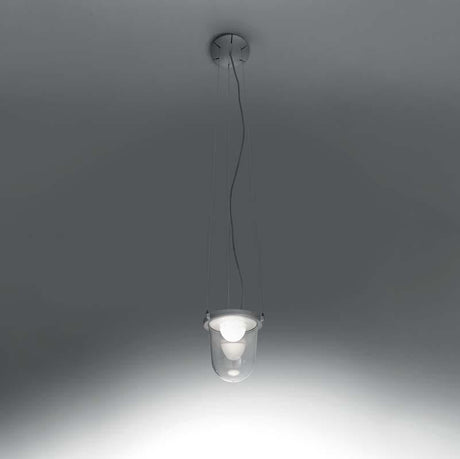 Artemide T078008 Tolomeo 23W Aluminum Outdoor Lantern Suspension Dimmable LED Light - Seginus Lighting
