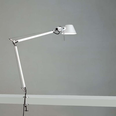 Artemide TOL001 Tolomeo Classic Max 100W E26 Table Light with Clamp - Seginus Lighting