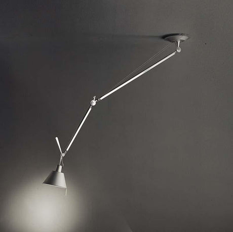 Artemide TOL1020 Tolomeo Max 100W E26 Aluminum Off-Center Suspension Light - Seginus Lighting