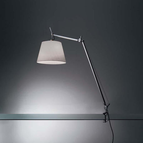 Artemide TLM000 Tolomeo Mega Max 100W E26 Dimmable Aluminum Table Light with Clamp - Seginus Lighting