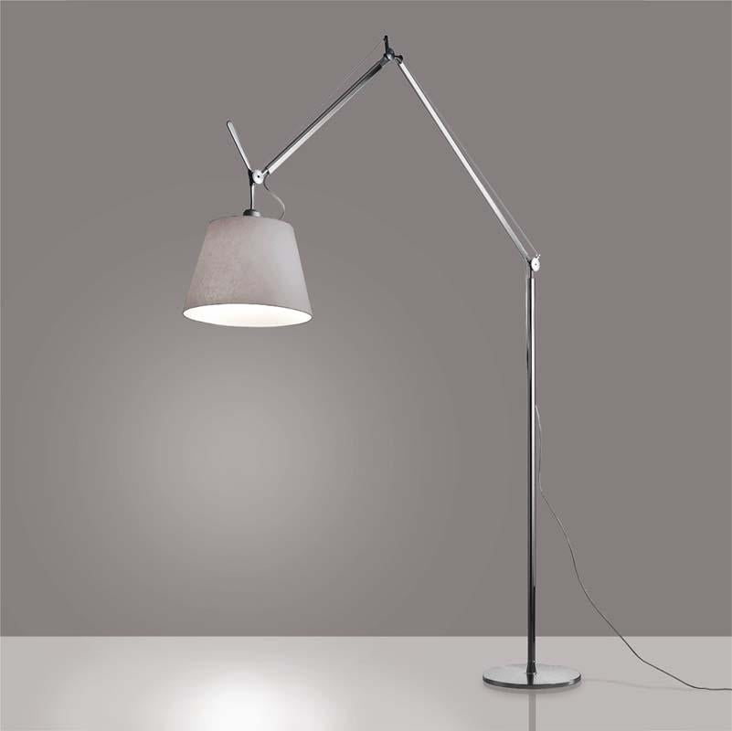 Artemide TLM010 Tolomeo Mega Max 150W E26 Aluminum Floor Light - Seginus Lighting