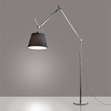 Artemide TLM01 Tolomeo Mega Max 150W E26 Diffuser Black Fiber Floor Light - Seginus Lighting