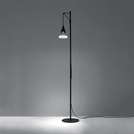 Artemide 1941035A Vigo 10W GU10 Black Floor Light - Seginus Lighting