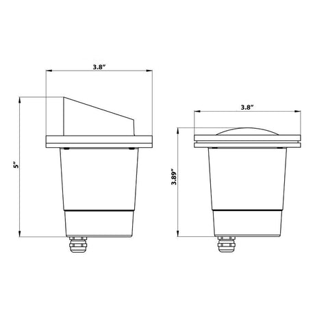 Cast Source Lighting In-Ground MR-16 Well Light