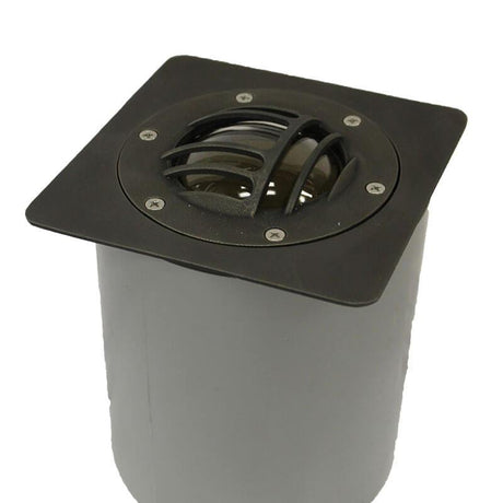 CopperMoon Lighting CM.360-G Brass In-Ground Light Grate and Top Plate