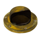 CopperMoon Lighting CM.393 Brass Well Light 180 Degree Cut-off Shield