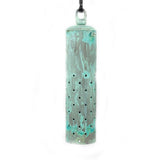 CopperMoon Lighting CM.615 Copper & Brass 8Inch Hanging Pendant Light Perforated Holes