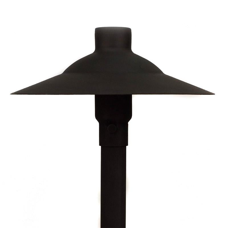 CopperMoon Lighting CM.730-16 Copper 9 Inch Path Light Top 16Inch Copper Stem With Stake