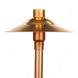 CopperMoon Lighting CM.730-16 Copper 9 Inch Path Light Top 16Inch Copper Stem With Stake