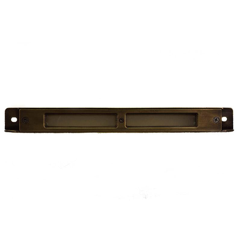 CopperMoon Lighting CM.812 12Inch Brass Under Cap Light - Utilizes (2) BiPin Lamps