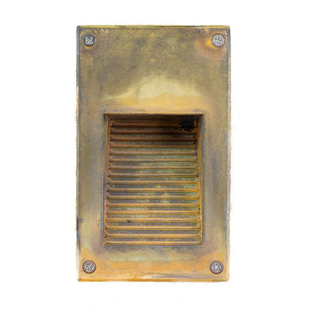 CopperMoon Lighting CM.840 Brass Step Light Louvers - Large & Tall (Housing NOT Included)