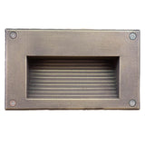 CopperMoon Lighting CM.845 Brass Step Light Louvers - Large & Wide (Housing NOT Included)