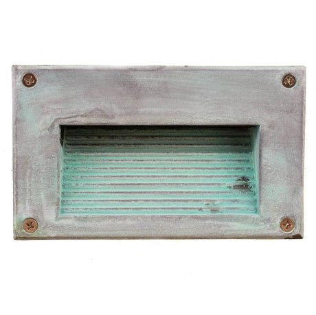CopperMoon Lighting CM.845 Brass Step Light Louvers - Large & Wide (Housing NOT Included)