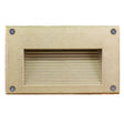 CopperMoon Lighting CM.845 Brass Step Light Louvers - Large & Wide (Housing NOT Included)