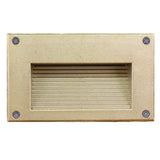 CopperMoon Lighting CM.845 Brass Step Light Louvers - Large & Wide (Housing NOT Included)