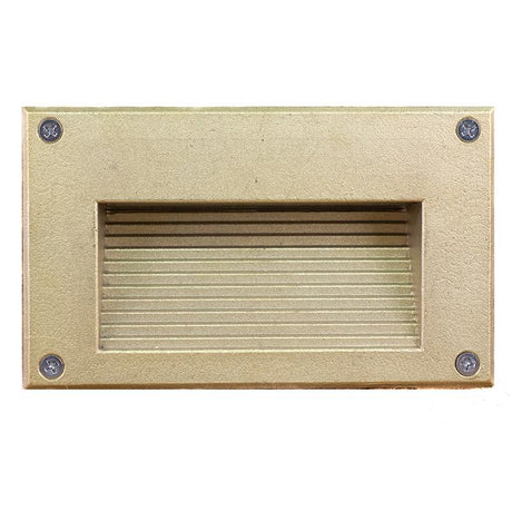 CopperMoon Lighting CM.845 Brass Step Light Louvers - Large & Wide (Housing NOT Included)