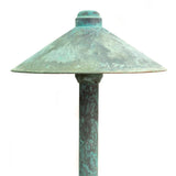 CopperMoon Lighting CM.9020 Copper 9Inch Path Light Top 15.75 Inch Copper Stem With Stake