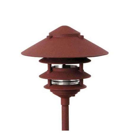 Focus Industries AL-03 4W LED 3000K Aluminum Pagoda Area Lights 12V