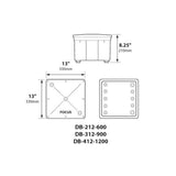 Focus Industries DB Series 1200W Magnetic Transformer (4 core)