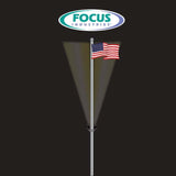 Focus Industries FA-PM 7" Pole Ring with 2 Fixture Hubs 