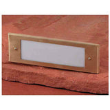 Focus Industries SL-04-AL-LEDP Series 8W LED Flat Panel Lensed Brick Light 12V