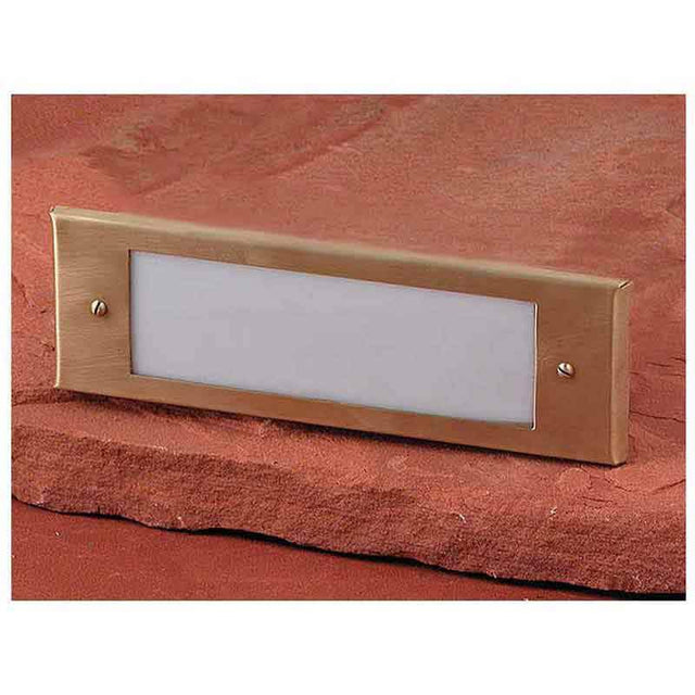 Focus Industries SL-04-AL-LEDP Series 8W LED Flat Panel Lensed Brick Light 12V