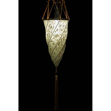 Fortuny 017-CE-1 Cesendello Decorated Silk Suspended - 6-3/4" Additional Image 2