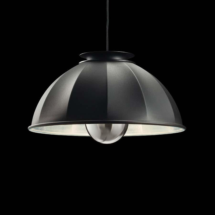 Fortuny 063DF-1 Cupola 63 Suspended Black Shade Lamp Additional Lamp 1