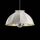 Fortuny 063DF-3 Cupola 63 Suspended White Shade Lamp