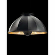 Fortuny 076DF-1 Cupola 76 Suspended Black Shade Lamp