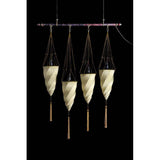 Fortuny AF-017 Silk Cesendello on Rod Suspended Classic - 6-3/4" Additional Image 1