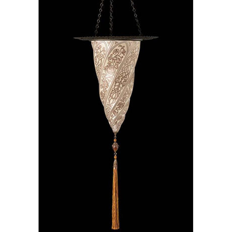 Fortuny G-029-CEC-1 Glass Cesendello Ceiling with Metal Ring - 11-1/4" Additional Image 1