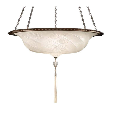 Fortuny G065SA-1 Medium Glass Scudo Saraceno Suspended - 25-5/8"