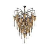 Fortuny GCM019-25-CL 25 Shade Cesendello Ceiling Chandelier - 7-1/2"