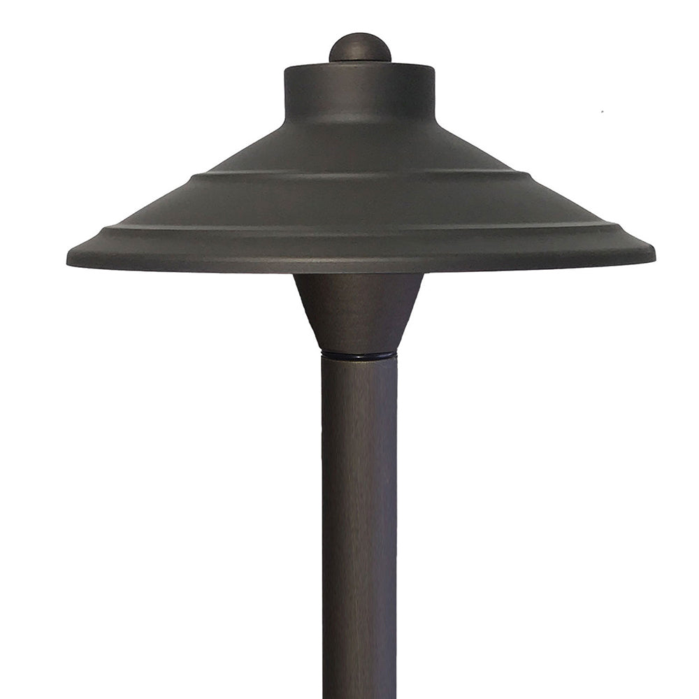 Lightcraft Outdoor Natural Bronze Universal Classico Path Light 12V Stake Included