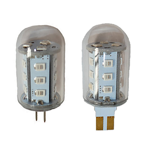 Lite the Nite LED Enclosed Gu4 Bi-Pin 2W 8/18V AC 10/30V DC Amber
