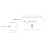 SPJ Lighting FB3-WW 2W LED Surface Mount 12V