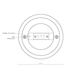 SPJ Lighting SPJ-712R 2W LED Recessed Deck Light 12V - Seginus Lighting