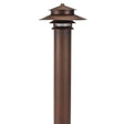 SPJ Lighting SPJ-714-3 6W LED  3 Inch Diameter Post Bollard