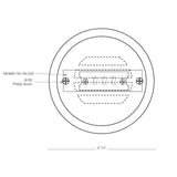 SPJ Lighting SPJ-767R 2W LED Recessed Deck Light 12V - Seginus Lighting