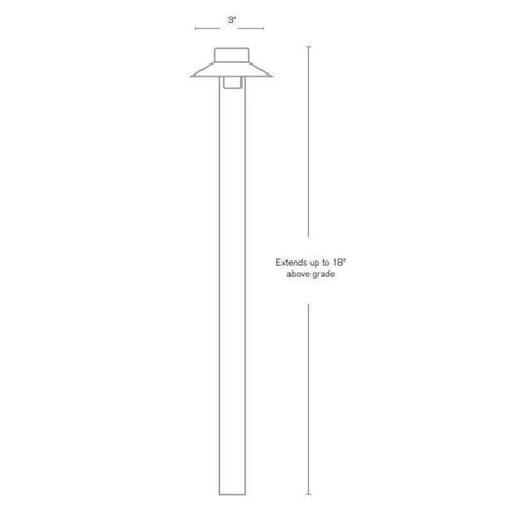 SPJ Lighting SPJ-BG3 1.5W LED Adjustable Path Light 12V - Seginus Lighting