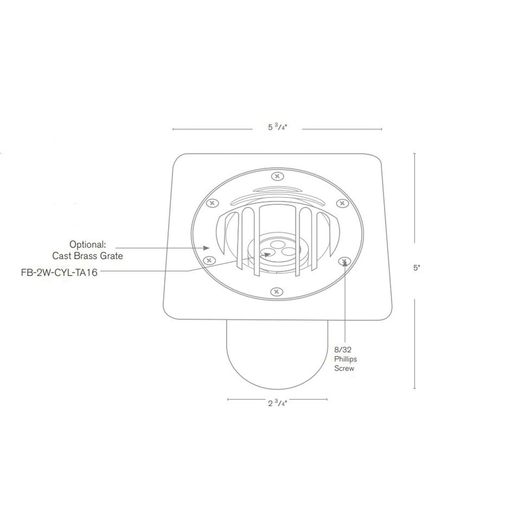 SPJ Lighting SPJ-CBWL-16-ST-CG-GT Cbwl Fixtures - Seginus Lighting