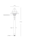 SPJ Lighting SPJ-CC-100 2W LED Pathway Light 12V - Seginus Lighting